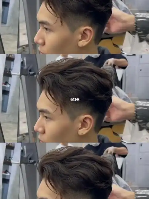 男生背头这样留真的帅到没朋友了