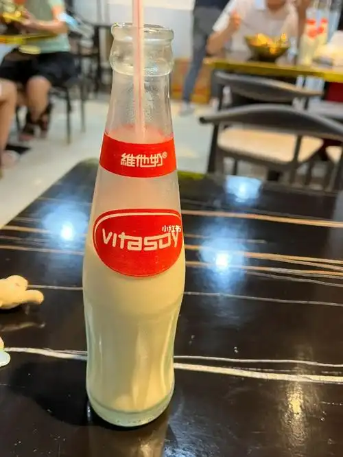 这种玻璃瓶的豆奶简直太爱了