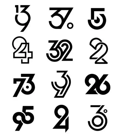 数字符号logo素材分享