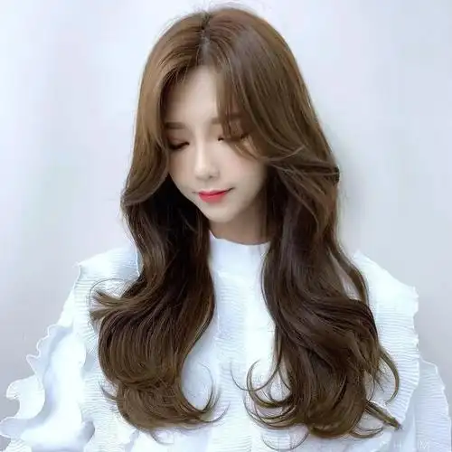 "渣女"网红大波浪卷_卷发