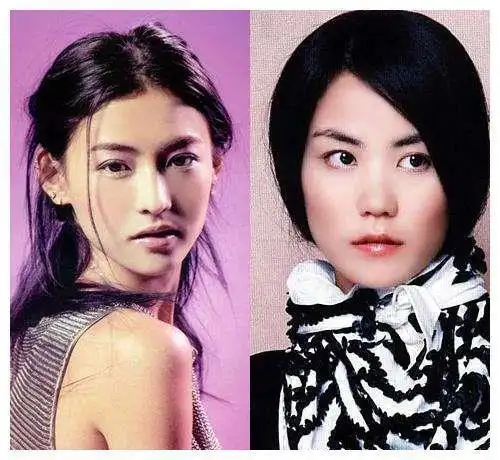 51岁的王菲撞上40岁的张柏芝网友这差距真不是一般的大