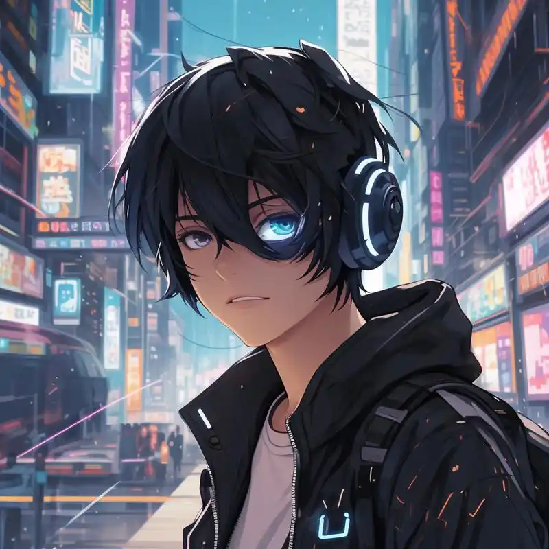 99赛博朋克风潮,科技感爆棚头像99 赛博朋克迷们,这是你们一直在