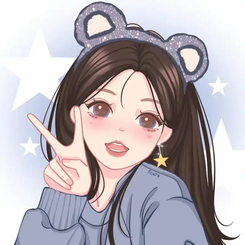 卡通头像|给生活比个耶!