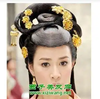 古代鸾凤凌云髻发型图片(3)