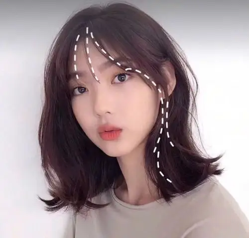 吹爆这款不挑脸型的万能法式刘海!太温柔气质了!