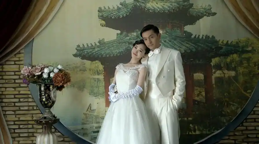 宋轶 婚纱照 不同男主差距真大