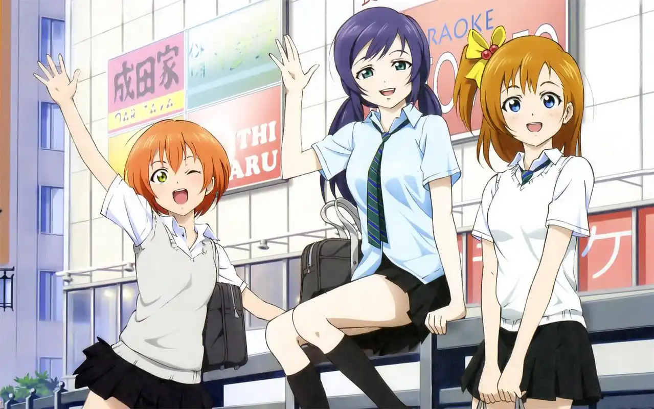 二次元日本动漫love live萌妹子高清唯美桌面壁纸(二)