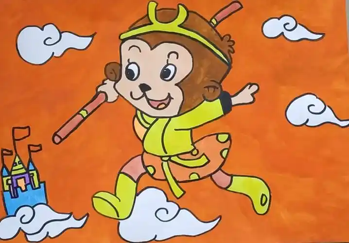 82画室2020暑假儿童画卡通画 师生作品集