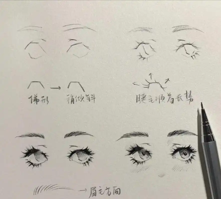 手绘教程 "销声匿迹是所有告别里最勇敢的 " - 抖音