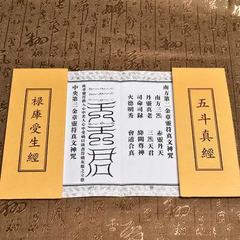 为《太上玄灵北斗本命延生真经》(以下简称北斗经),《太上说南斗六司