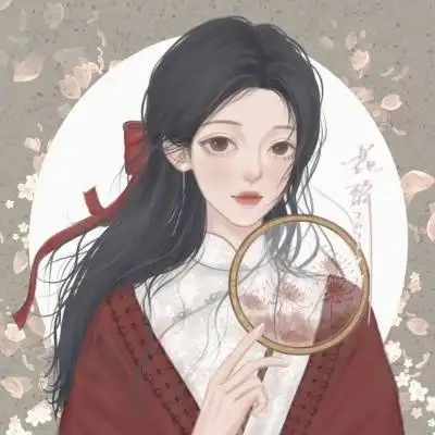 温柔治愈女生手绘头像高清好看的温柔风头像女手绘图片