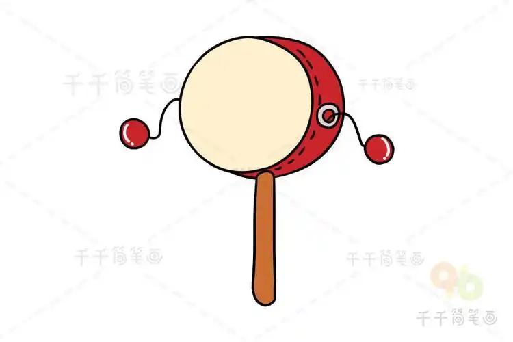 中国传统玩具的简笔画 简笔画图片大全-普车都