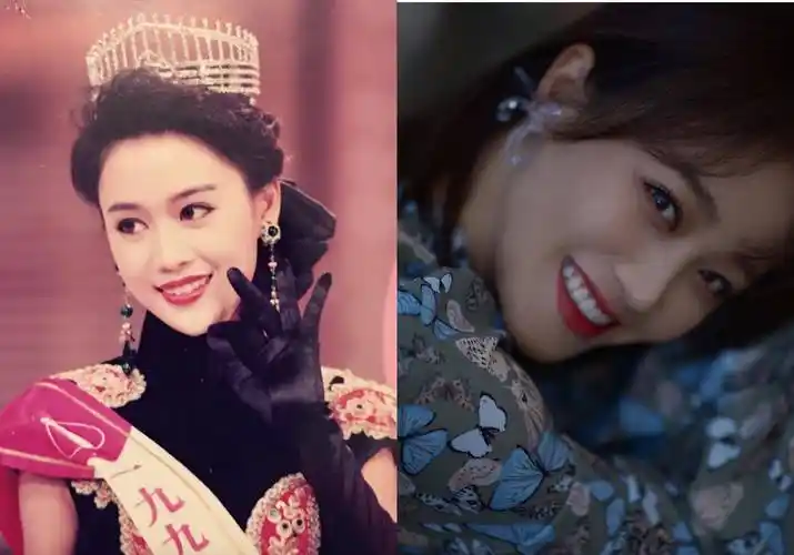 同是正脸杀侧脸垮,蓝盈莹和梁小冰差的是女主脸还是女主命_表情_时尚