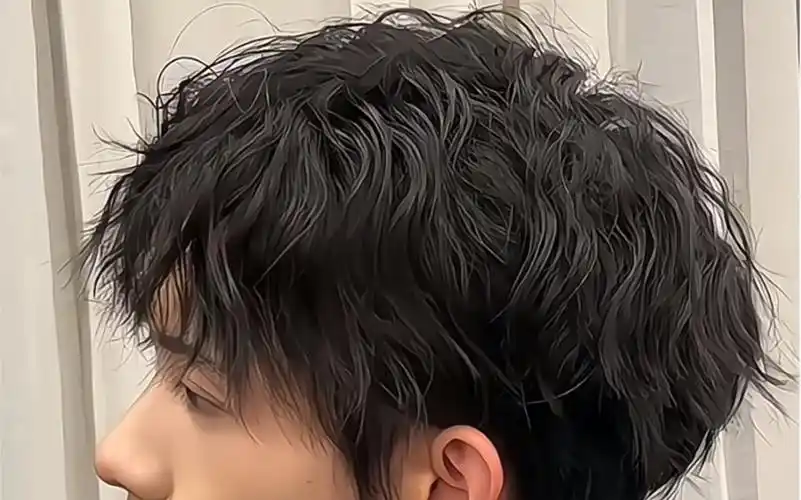 广州男生烫发素颜烫合集 该换头了铁子