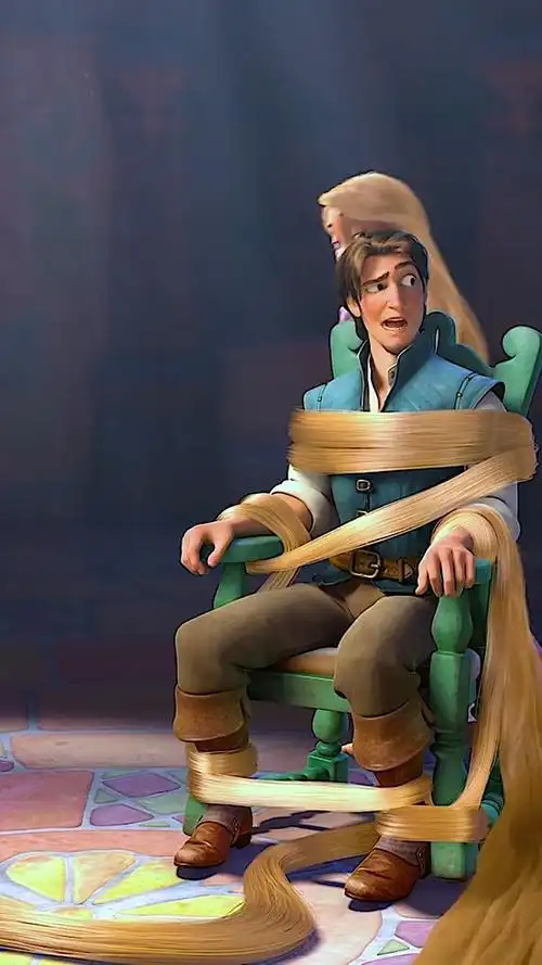 甜而不腻的乐佩公主与尤金#动漫