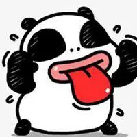 熊猫吐舌头搞笑头像_微信头像图片大全