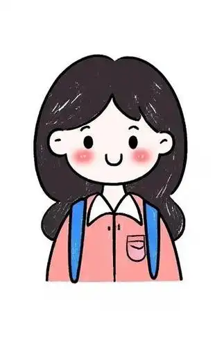 👩‍🎓女同学简笔画🎨