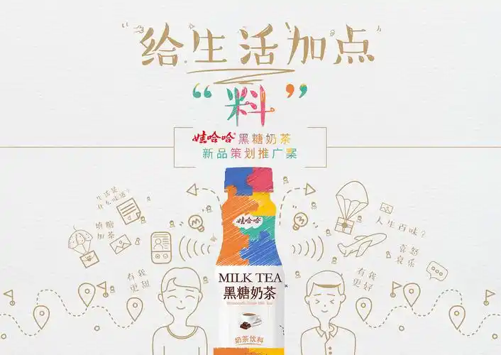 娃哈哈黑糖奶茶新品策划推广案