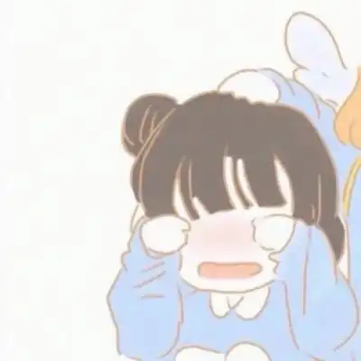 动漫闺蜜两人头像保证有你相中的不相中我再找