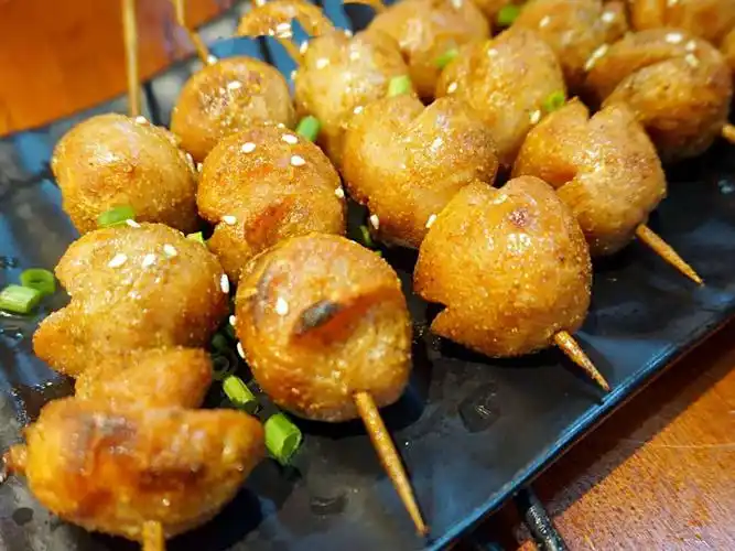 呷一口蚝杰酒香_烧烤