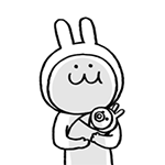 后田花子qq表情包是一款非常搞笑的动态表情,这个简单手绘的兔子就是