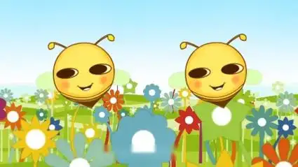 《一只小蜜蜂》,我就是一只勤劳的小蜜蜂,不怕那大雨也不怕风