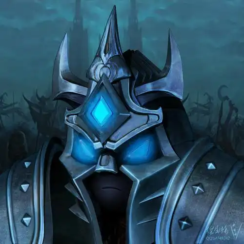 杂谈萌版巫妖王同人一张