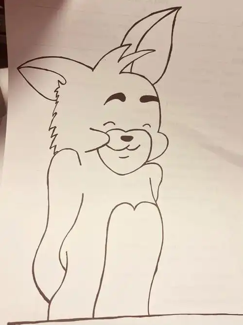 简笔画100张打卡084cat