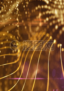 变幻金色光效粒子h5动态背景素材图片素材