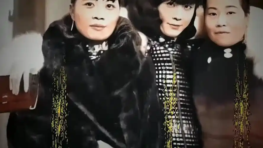 1931年,宋氏姐妹宋美龄与宋霭龄,与于凤至的合影