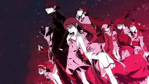 求这张化物语图片的高清大图做壁纸