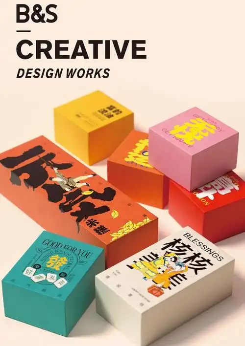 国潮风!中式糕点礼盒包装设计