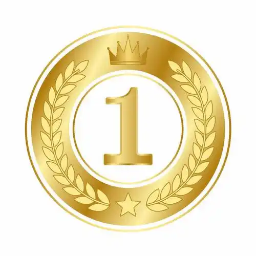 金色麦穗徽章标志logo边框装饰第一名4300036ai矢量图片免抠素材 - 设