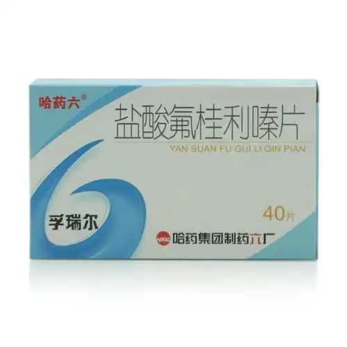 孚瑞尔盐酸氟桂利嗪片5毫克40片