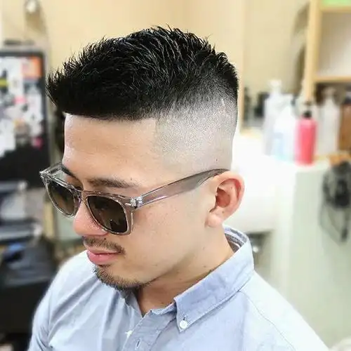 两侧铲短发型这样剪,一看就不一般,精神还有型,想不帅都难