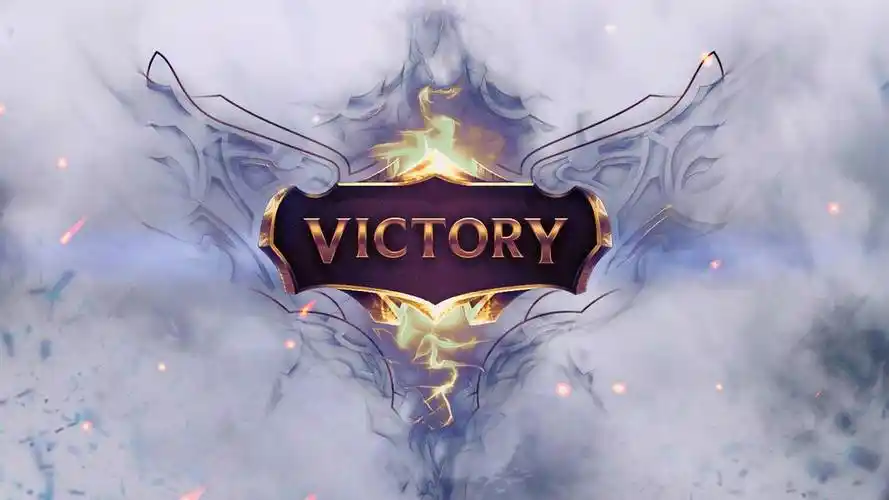 英雄联盟胜利标志壁纸,4k桌面壁纸-千叶网