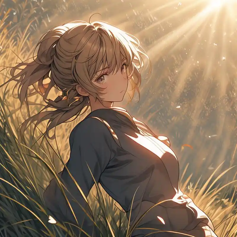 943d动漫风·唯美女生头像94 沉浸在这片3d动漫风格的美景中,仿佛