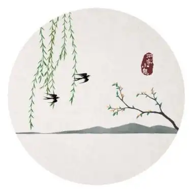 水墨画头像古风