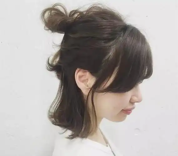 长卷发发型扎法,有哪些既可以披发又可以扎起来的发型值得推荐女生图