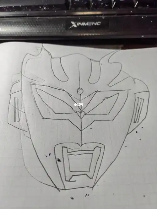 第一次画赛罗奥特曼