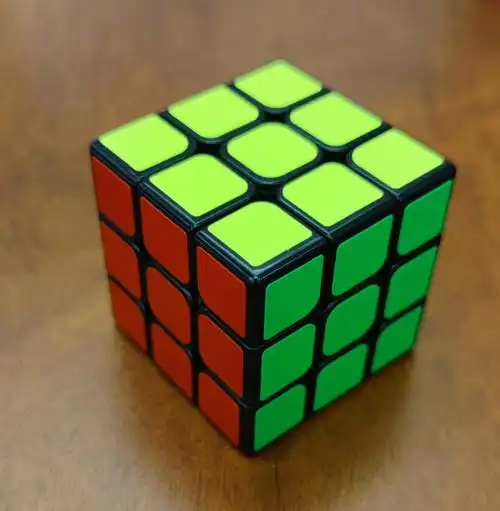 三阶魔方完成