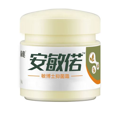 秦趣安敏偌敏博士抑菌霜18g 1盒装 贈棉签