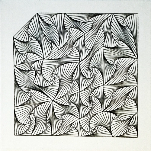 眼花缭乱——线画