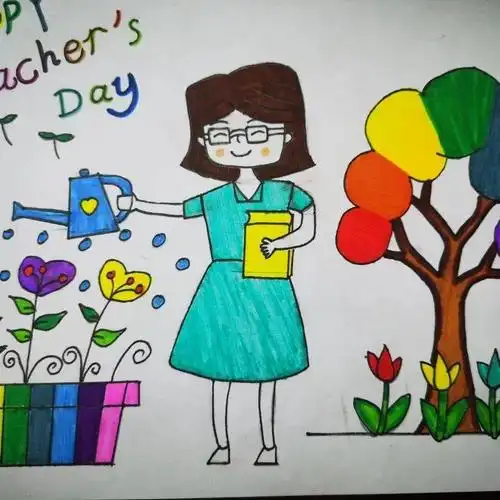 您在我心中有万千种模样亲爱的老师,【可爱的萌画像】对我们最好的