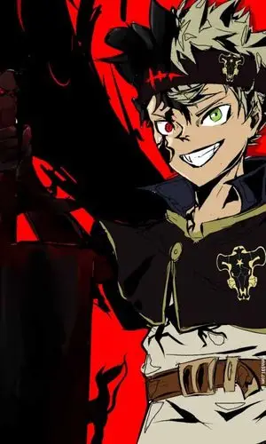 黑色四叶草男主角咆哮帝阿斯塔asta手机壁纸图片集高清1080p