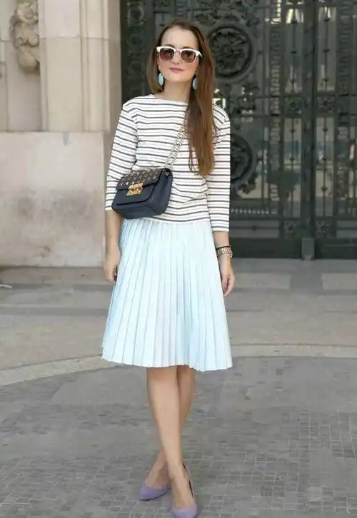 给梨型女生的"穿搭"小技巧,让你远离腿粗屁股大,照着穿准没错_身材_下