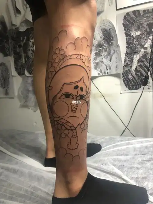 汕头纹身啊多福火男