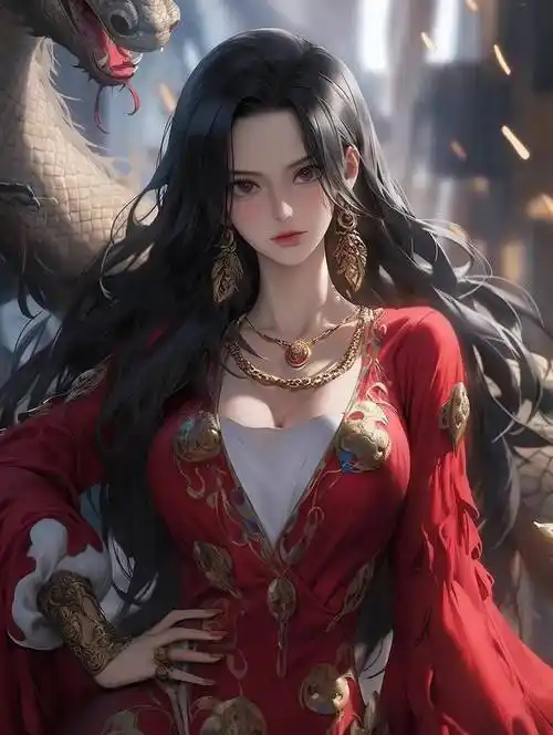 海贼王壁纸|中国风女帝