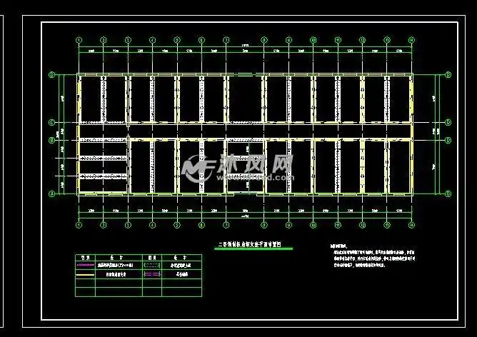 师范学校艺术楼结构加固施工图- 结构图纸 - 沐风网