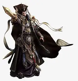 红衣古风手绘帝王